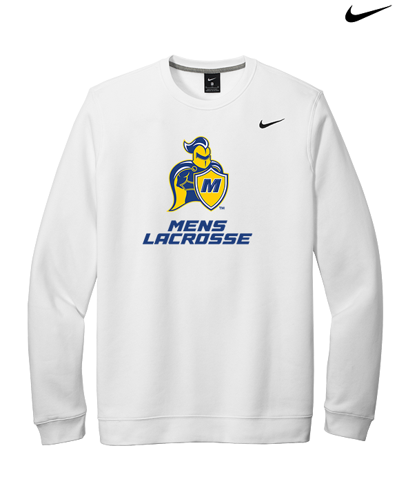 Madonna University Mens Lacrosse - Mens Nike Crewneck