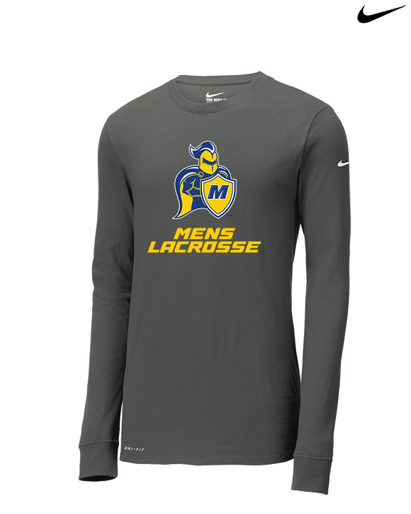 Madonna University Mens Lacrosse - Mens Nike Longsleeve
