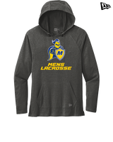 Madonna University Mens Lacrosse - New Era Tri-Blend Hoodie