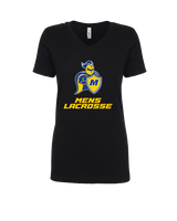 Madonna University Mens Lacrosse - Womens Vneck