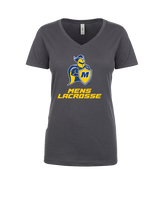 Madonna University Mens Lacrosse - Womens Vneck