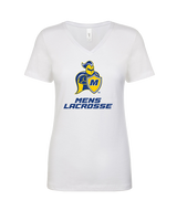 Madonna University Mens Lacrosse - Womens Vneck