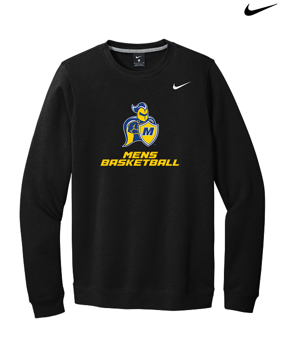 Madonna University Mens Basketball - Mens Nike Crewneck