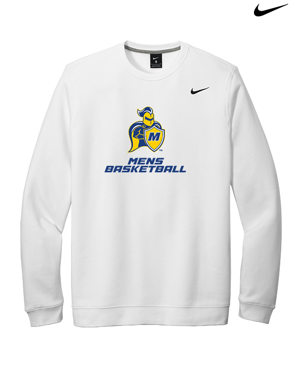 Madonna University Mens Basketball - Mens Nike Crewneck