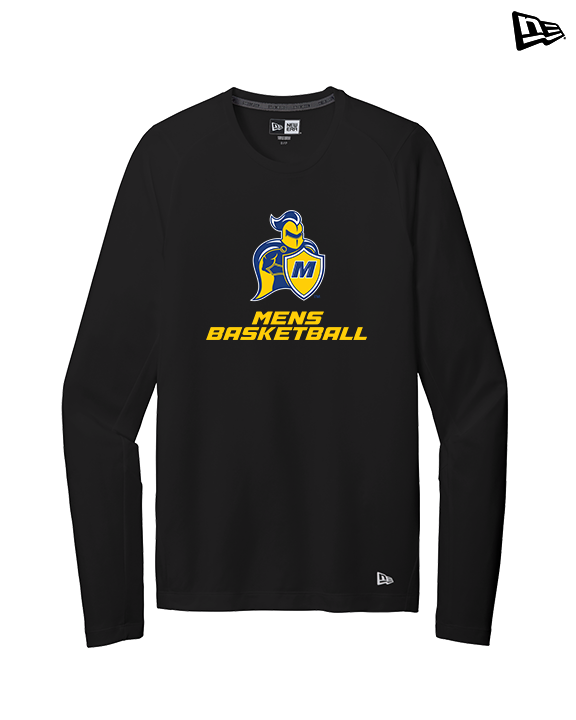 Madonna University Mens Basketball - New Era Performance Long Sleeve