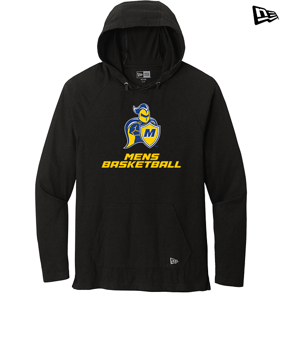 Madonna University Mens Basketball - New Era Tri-Blend Hoodie