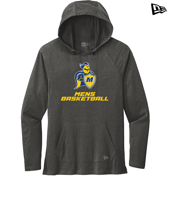 Madonna University Mens Basketball - New Era Tri-Blend Hoodie
