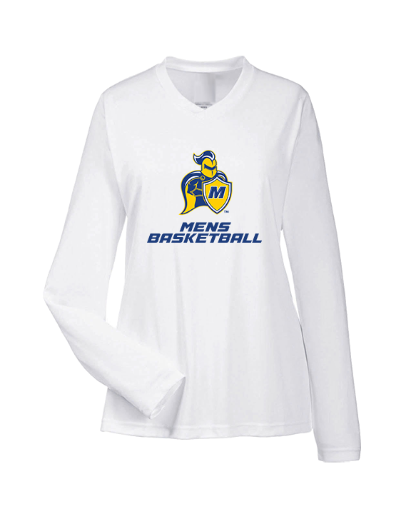 Madonna University Mens Basketball - Womens Performance Longsleeve