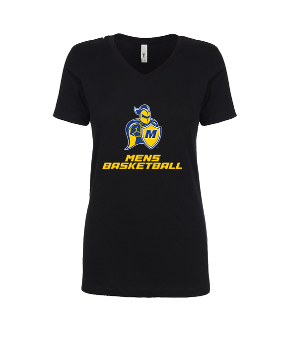 Madonna University Mens Basketball - Womens Vneck