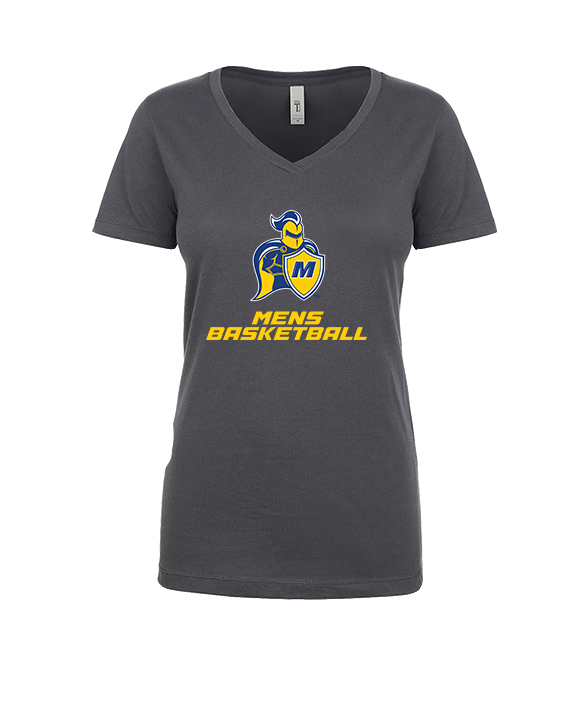 Madonna University Mens Basketball - Womens Vneck