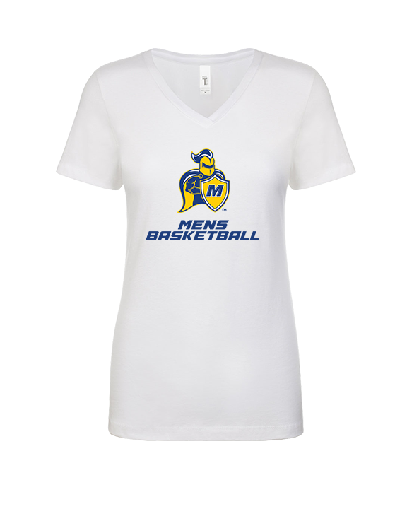 Madonna University Mens Basketball - Womens Vneck