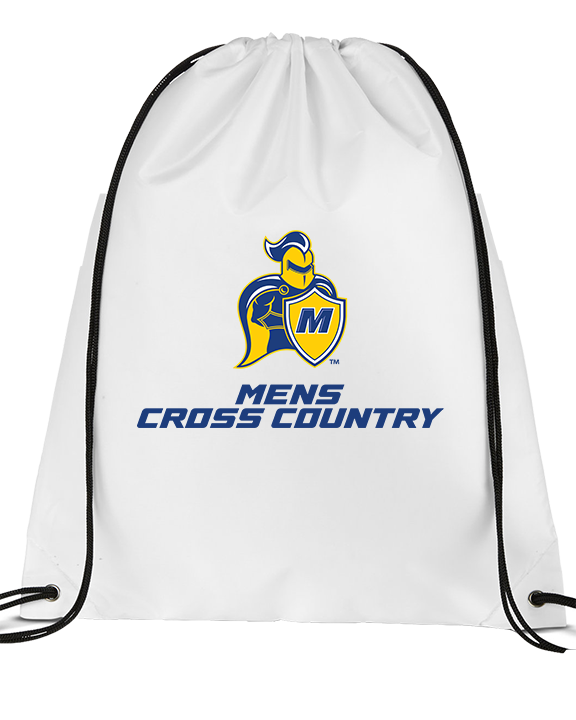 Madonna University Mens Cross Country - Drawstring Bag
