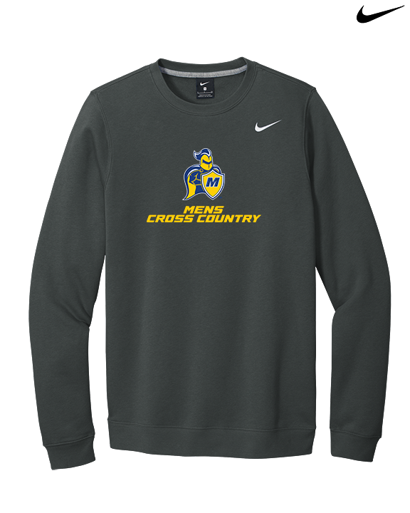 Madonna University Mens Cross Country - Mens Nike Crewneck