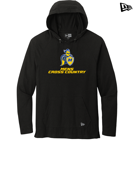 Madonna University Mens Cross Country - New Era Tri-Blend Hoodie