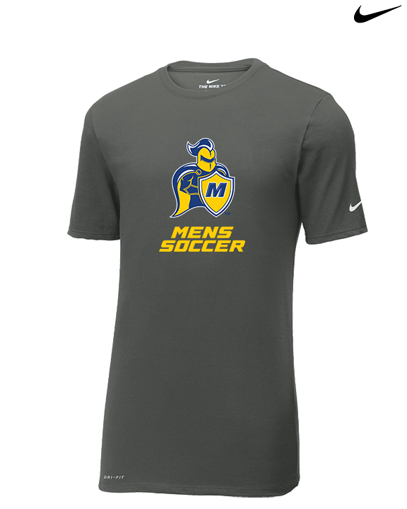 Madonna University Mens Soccer - Mens Nike Cotton Poly Tee