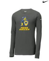 Madonna University Mens Soccer - Mens Nike Longsleeve