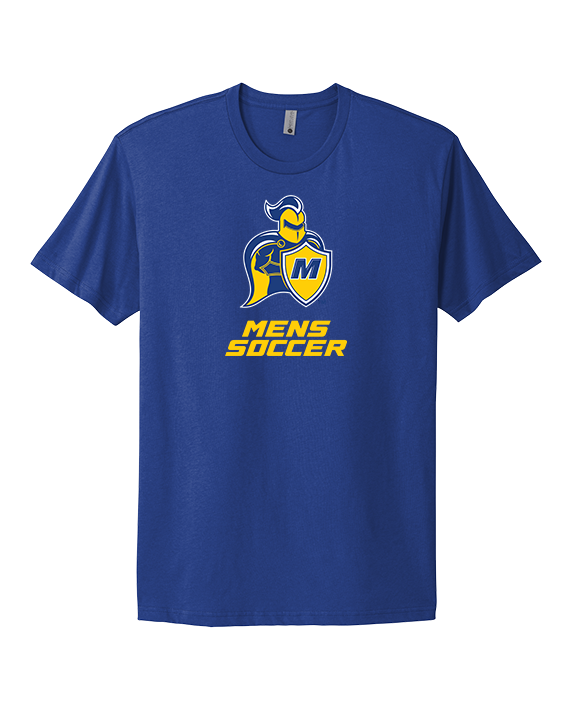 Madonna University Mens Soccer - Mens Select Cotton T-Shirt
