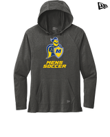 Madonna University Mens Soccer - New Era Tri-Blend Hoodie