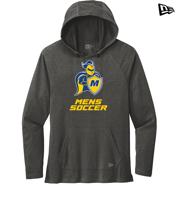 Madonna University Mens Soccer - New Era Tri-Blend Hoodie
