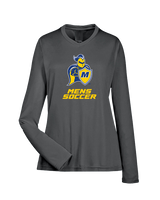Madonna University Mens Soccer - Womens Performance Longsleeve