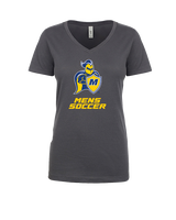 Madonna University Mens Soccer - Womens Vneck