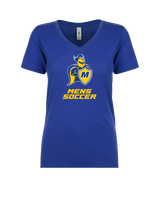 Madonna University Mens Soccer - Womens Vneck