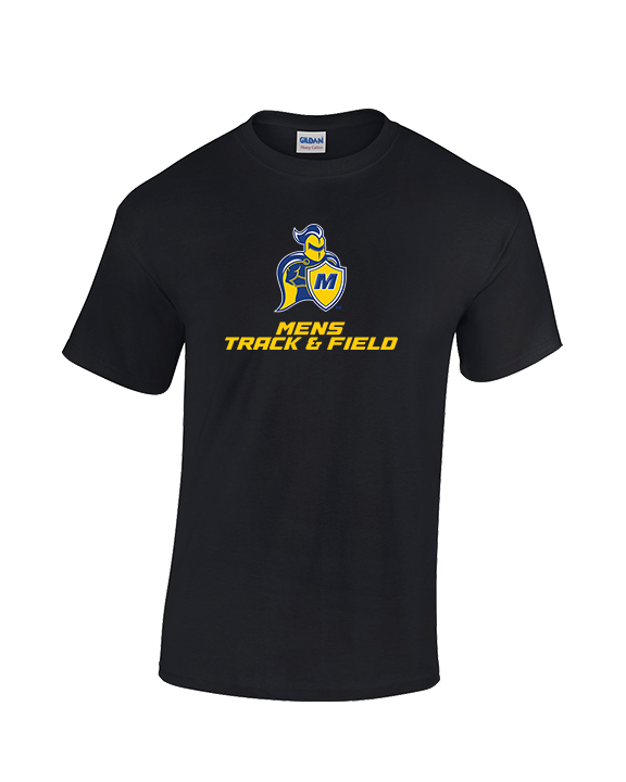 Madonna University Mens Track & Field - Cotton T-Shirt