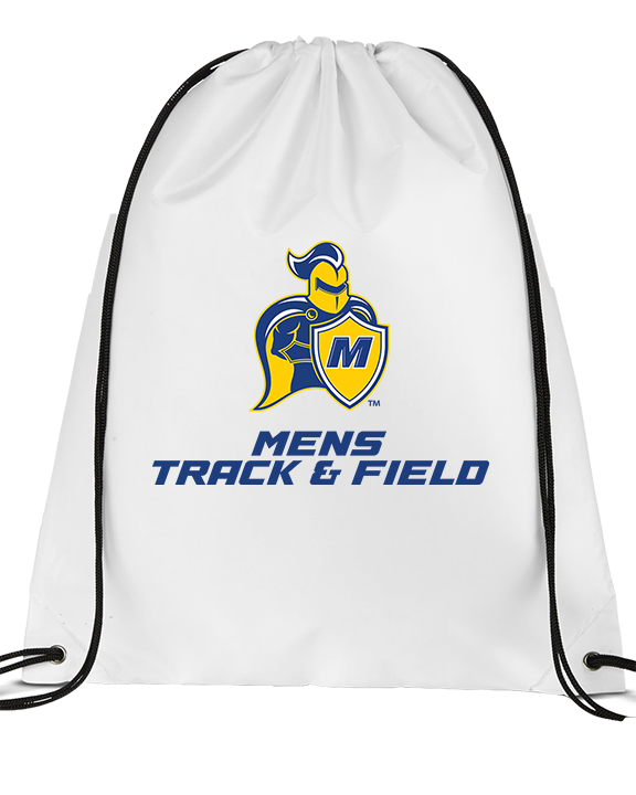Madonna University Mens Track & Field - Drawstring Bag