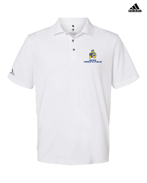 Madonna University Mens Track & Field - Mens Adidas Polo