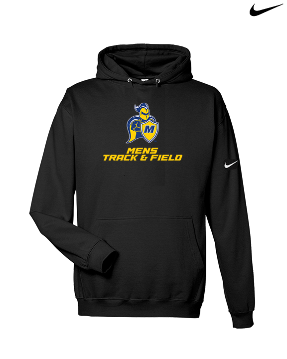 Madonna University Mens Track & Field - Nike Club Fleece Hoodie