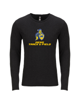 Madonna University Mens Track & Field - Tri-Blend Long Sleeve