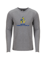 Madonna University Mens Track & Field - Tri-Blend Long Sleeve
