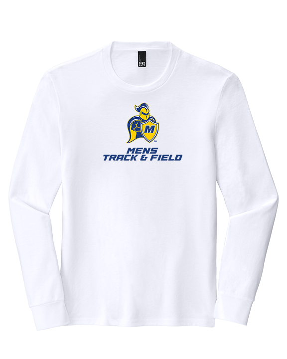 Madonna University Mens Track & Field - Tri-Blend Long Sleeve