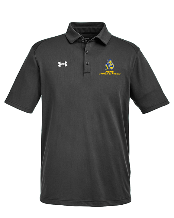 Madonna University Mens Track & Field - Under Armour Mens Tech Polo