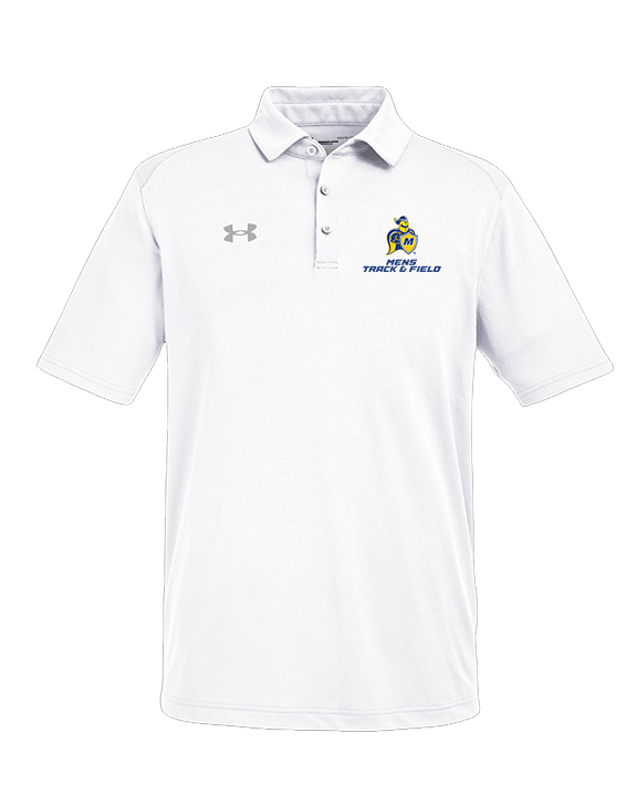 Madonna University Mens Track & Field - Under Armour Mens Tech Polo