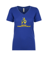 Madonna University Mens Track & Field - Womens Vneck