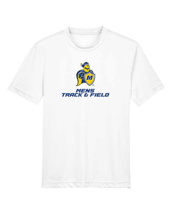 Madonna University Mens Track & Field - Youth Performance Shirt