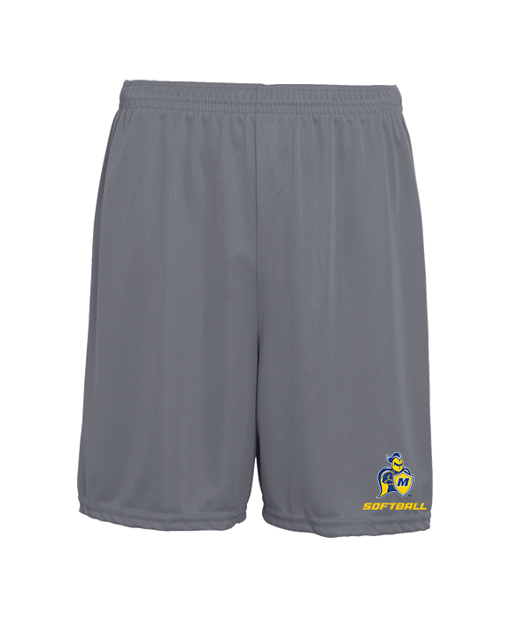 Madonna University Softball - Mens 7inch Training Shorts