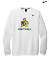 Madonna University Softball - Mens Nike Crewneck