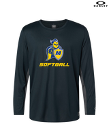 Madonna University Softball - Mens Oakley Longsleeve