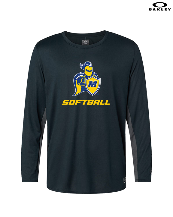 Madonna University Softball - Mens Oakley Longsleeve