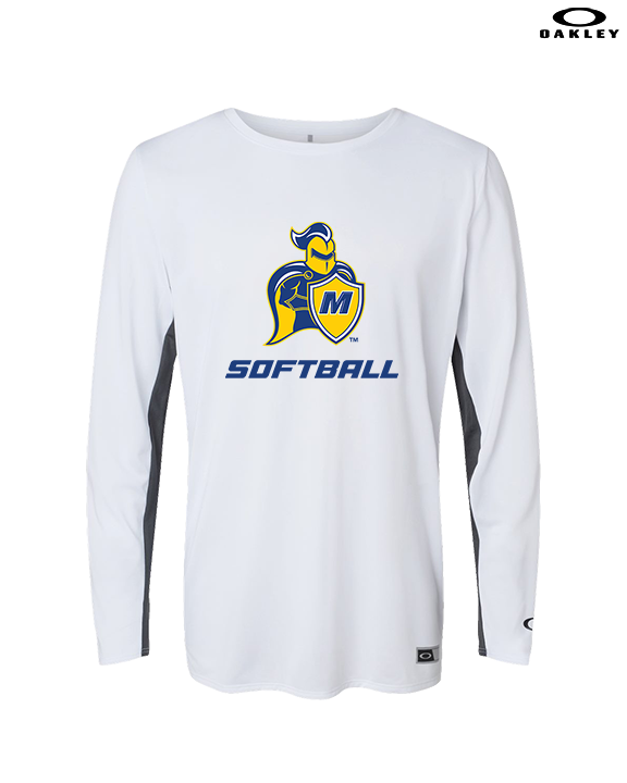 Madonna University Softball - Mens Oakley Longsleeve