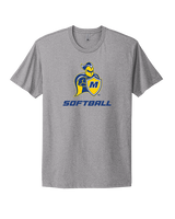 Madonna University Softball - Mens Select Cotton T-Shirt
