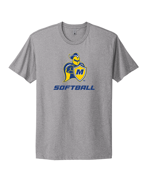 Madonna University Softball - Mens Select Cotton T-Shirt