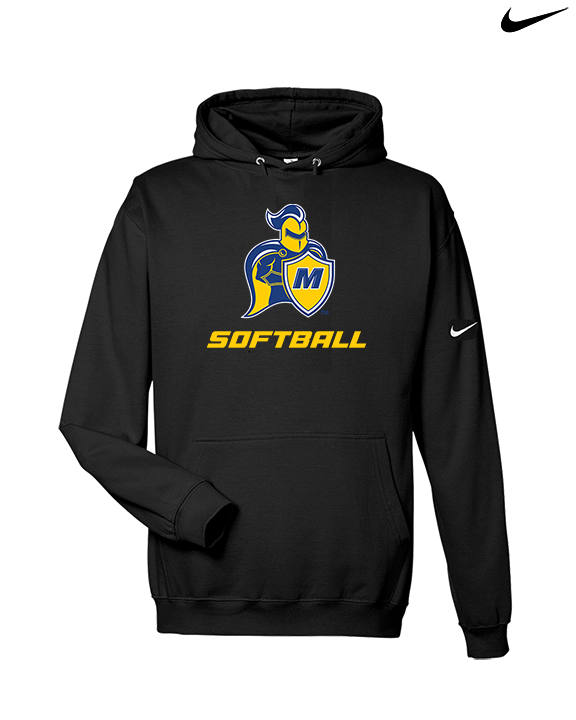 Madonna University Softball - Nike Club Fleece Hoodie