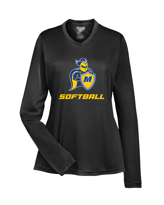 Madonna University Softball - Womens Performance Longsleeve
