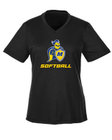 Madonna University Softball - Womens Performance Shirt