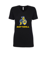 Madonna University Softball - Womens Vneck