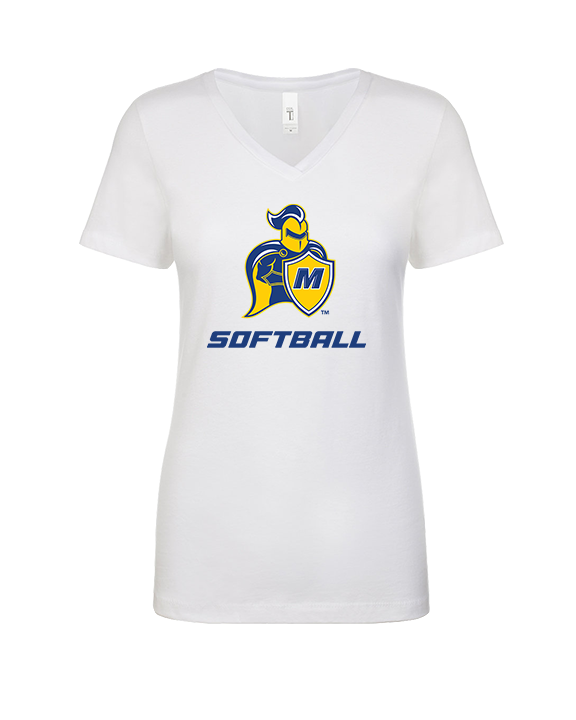 Madonna University Softball - Womens Vneck