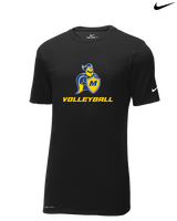 Madonna University Volleyball - Mens Nike Cotton Poly Tee